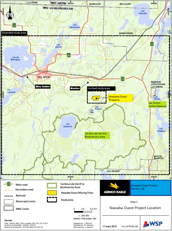 Figure 1: Project Location and Limited Study Area
