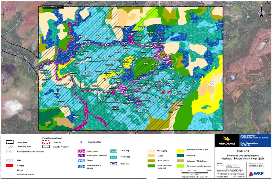 Figure 11: Distribution of plan communities providing habitat for migratory birds and birds at risk