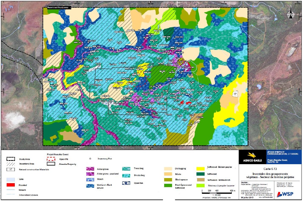 Figure 11: Distribution of plan communities providing habitat for migratory birds and birds at risk