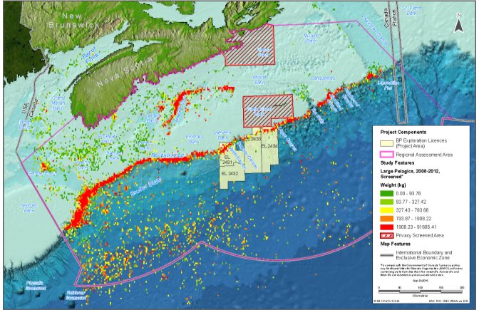 Figure 5 Large Pelagic Landings, 2008-2012