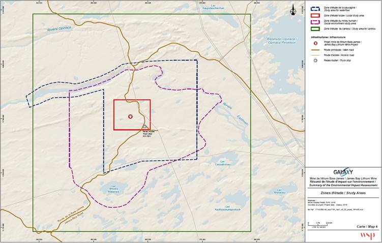 Figure 3: Other Study Areas of the Project