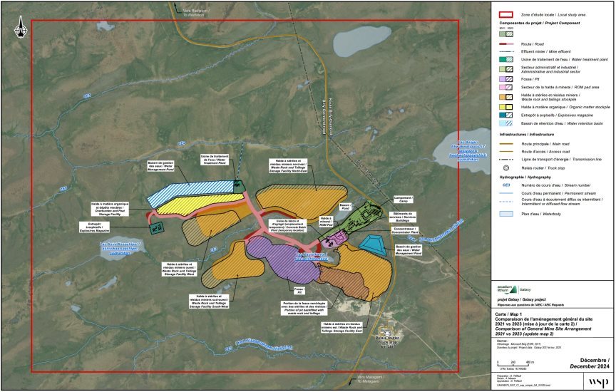 Figure 1. Map of proposed project changes.